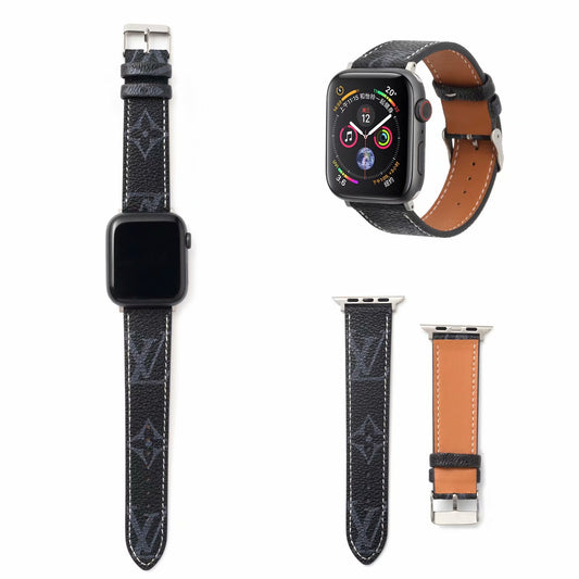 Black "L" apple Watch band