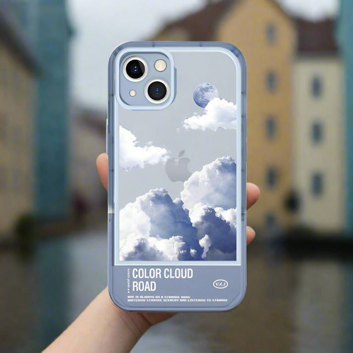 Color Cloud Road iPhone case