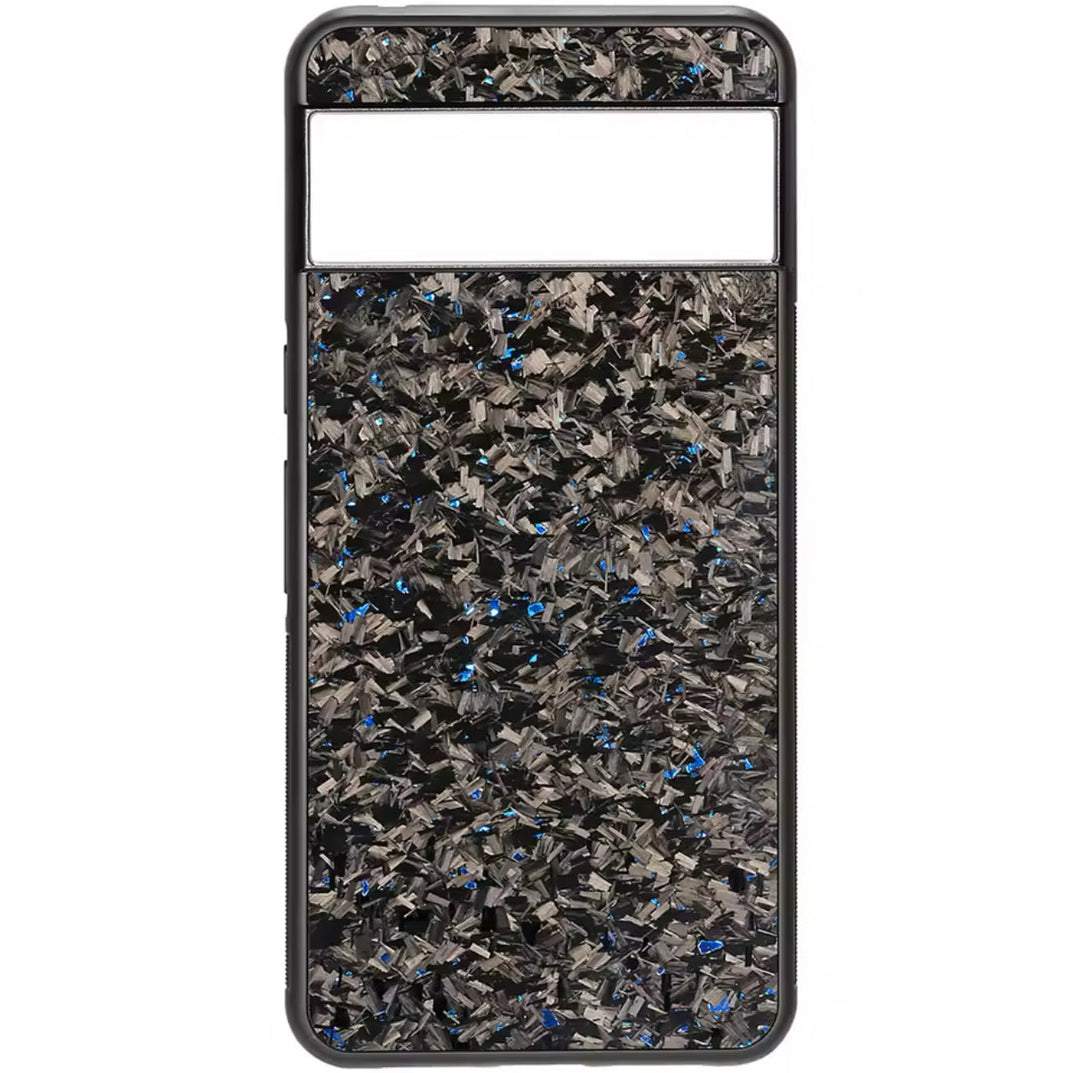 CarbonShield: Forged Carbon Fiber Case for Google Pixel-Blue